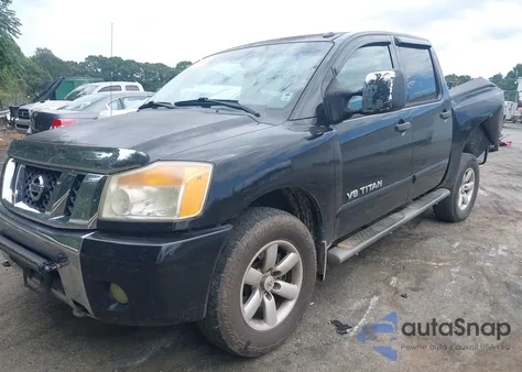 2010 Nissan Titan Se from USA, damaged, VIN 1N6BA0ED7AN321939